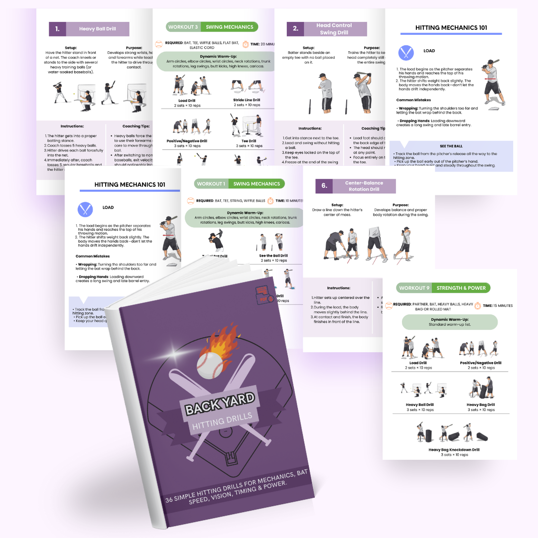 Back Yard Hitting Drills Bundle